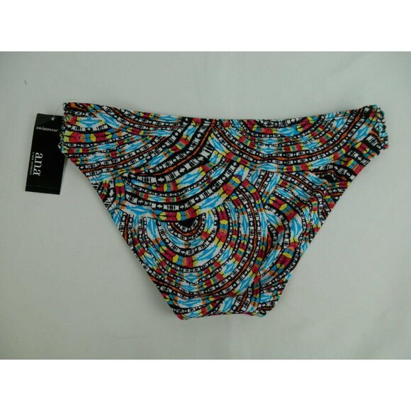 New A New Approach Geometric Print Hipster Bikini Bottom Womens Size 6 - Picture 2 of 5